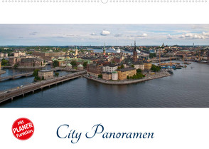City – Panoramen (Wandkalender 2023 DIN A2 quer) von Härlein,  Peter