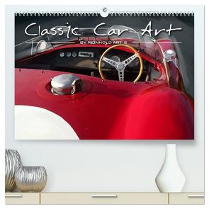 Classic Car Art by Reinhold Art´s (hochwertiger Premium Wandkalender 2024 DIN A2 quer), Kunstdruck in Hochglanz von Autodisegno,  Reinhold