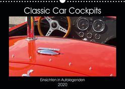 Classic Car Cockpits (Wandkalender 2020 DIN A3 quer) von Eble,  Tobias