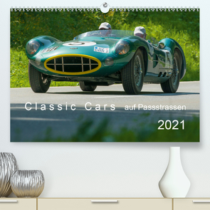 Classic Cars auf Passstrassen 2021CH-Version (Premium, hochwertiger DIN A2 Wandkalender 2021, Kunstdruck in Hochglanz) von J. Koller,  Alois