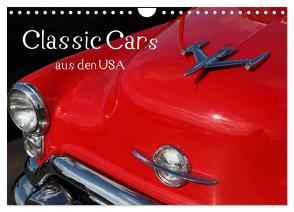 Classic Cars aus den USA (Wandkalender 2024 DIN A4 quer), CALVENDO Monatskalender