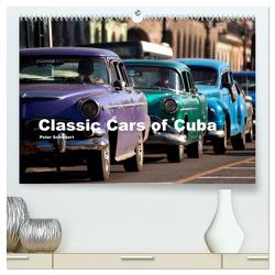 Classic Cars of Cuba (hochwertiger Premium Wandkalender 2024 DIN A2 quer), Kunstdruck in Hochglanz von Schickert,  Peter