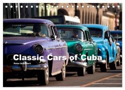 Classic Cars of Cuba (Tischkalender 2024 DIN A5 quer), CALVENDO Monatskalender von Schickert,  Peter