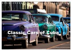 Classic Cars of Cuba (Wandkalender 2024 DIN A4 quer), CALVENDO Monatskalender von Schickert,  Peter