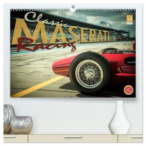 Classic Maserati Racing (hochwertiger Premium Wandkalender 2024 DIN A2 quer), Kunstdruck in Hochglanz von Hinrichs,  Johann