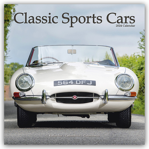 Classic Sports Cars – Sportwagen-Oldtimer 2024 – 16-Monatskalender