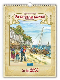 Classickalender „Hundertjähriger Kalender“ 2020 von Reichert-Golde,  Martina