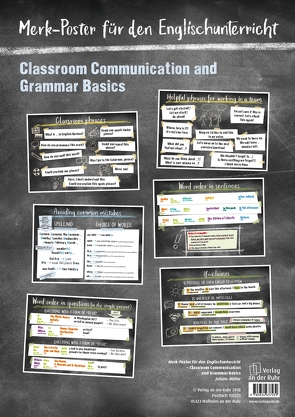 Classroom Communication and Grammar Basics von Müller,  Juliane