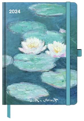 Claude Monet 2024 – Buchkalender – Taschenkalender – Kunstkalender – 16×22 von Monet,  Claude