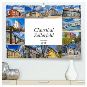 Clausthal Zellerfeld Impressionen (hochwertiger Premium Wandkalender 2024 DIN A2 quer), Kunstdruck in Hochglanz von Meutzner,  Dirk