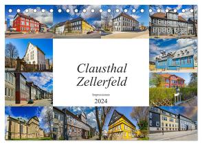 Clausthal Zellerfeld Impressionen (Tischkalender 2024 DIN A5 quer), CALVENDO Monatskalender von Meutzner,  Dirk