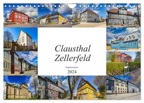 Clausthal Zellerfeld Impressionen (Wandkalender 2024 DIN A4 quer), CALVENDO Monatskalender von Meutzner,  Dirk