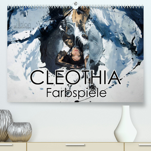 Cleothia Farbspiele (Premium, hochwertiger DIN A2 Wandkalender 2023, Kunstdruck in Hochglanz) von Allgaier,  Ulrich, www.ullision.com