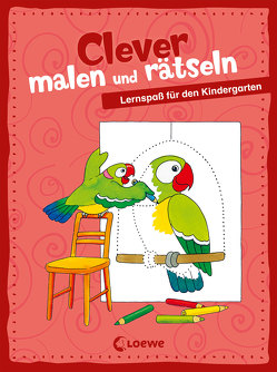 Clever malen und rätseln – Lernspaß für den Kindergarten