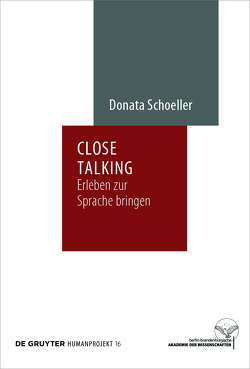 Close Talking von Schoeller,  Donata