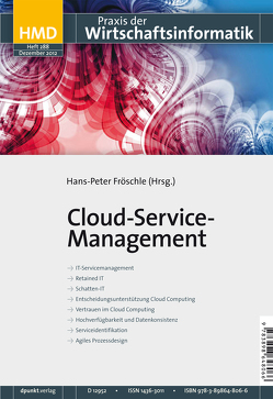 Cloud-Service-Management von Fröschle,  Hans-Peter