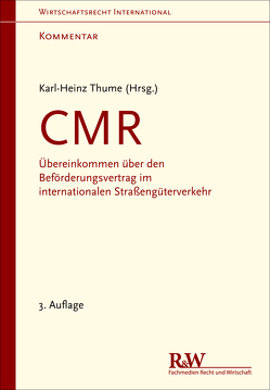 CMR – Kommentar von Thume,  Karl-Heinz
