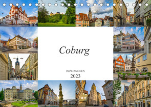 Coburg Impressionen (Tischkalender 2023 DIN A5 quer) von Meutzner,  Dirk