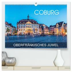 Coburg – oberfränkisches Juwel (hochwertiger Premium Wandkalender 2024 DIN A2 quer), Kunstdruck in Hochglanz von Thoermer,  Val