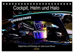 Cockpit, Helm und Halo (Tischkalender 2024 DIN A5 quer), CALVENDO Monatskalender von Glineur,  Jean-Louis