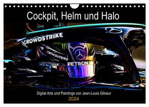 Cockpit, Helm und Halo (Wandkalender 2024 DIN A4 quer), CALVENDO Monatskalender von Glineur,  Jean-Louis