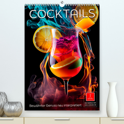 Cocktails – Bewährter Genuss neu interpretiert (Premium, hochwertiger DIN A2 Wandkalender 2024, Kunstdruck in Hochglanz) von Roder,  Peter
