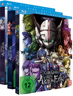 Code Geass – OVAs 1-5 – Bundle (3 Blu-rays) von Akane,  Kazuki