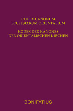 Codex Canonum Ecclesiarum Orientalium von Krutzler,  Martin, Müller †,  Ludger