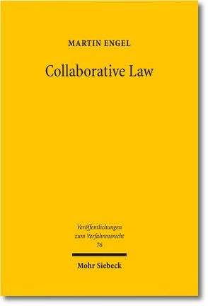 Collaborative Law von Engel,  Martin