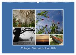Collagen aus Eifel und Umland 2024 (Wandkalender 2024 DIN A2 quer), CALVENDO Monatskalender von Weber,  Lydia