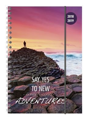 Collegetimer A5 Woche Travel Ringbuch 2018/2019 von ALPHA EDITION