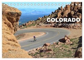 Colorado – Höhenrausch mit dem Rennrad (Tischkalender 2024 DIN A5 quer), CALVENDO Monatskalender von Rotter,  Matthias