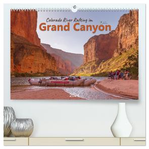 Colorado River Rafting im Grand Canyon (hochwertiger Premium Wandkalender 2024 DIN A2 quer), Kunstdruck in Hochglanz von Lieder Brittasiehtdiewelt,  Britta
