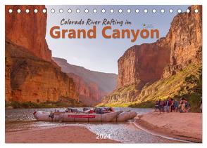 Colorado River Rafting im Grand Canyon (Tischkalender 2024 DIN A5 quer), CALVENDO Monatskalender von Lieder Brittasiehtdiewelt,  Britta