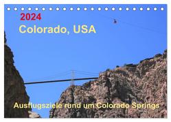 Colorado, USA – Ausflugsziele rund um Colorado Springs (Tischkalender 2024 DIN A5 quer), CALVENDO Monatskalender von Brunhilde Kesting,  Margaret