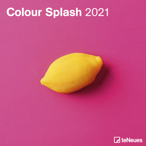 Colour Splash 2021 – Wand-Kalender – Broschüren-Kalender – 30×30 – 30×60 geöffnet – Farben