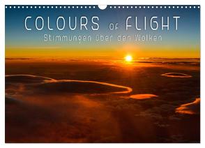 Colours of Flight – Stimmungen über den Wolken (Wandkalender 2024 DIN A3 quer), CALVENDO Monatskalender von Feiner,  Denis