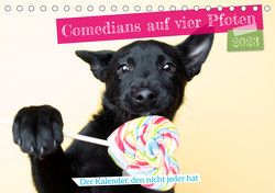 Comedian Dogs- der Kalender, den nicht jeder hat (Tischkalender 2023 DIN A5 quer) von Bellyeu,  Katrin