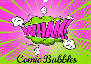 Comic Bubbles (Wandkalender 2023 DIN A3 quer) von pixs:sell