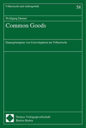 Common Goods von Durner,  Wolfgang