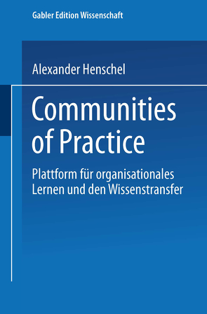 Communities of Practice von Henschel,  Alexander
