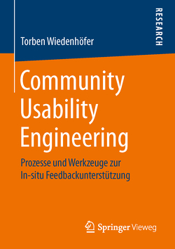 Community Usability Engineering von Wiedenhöfer,  Torben