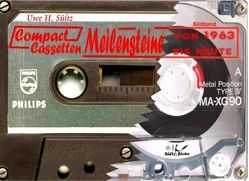 Compact Cassetten Meilensteine – ein Bildband mit einer Auswahl von A bis Z und von 1963 bis heute von Sültz,  Uwe H.