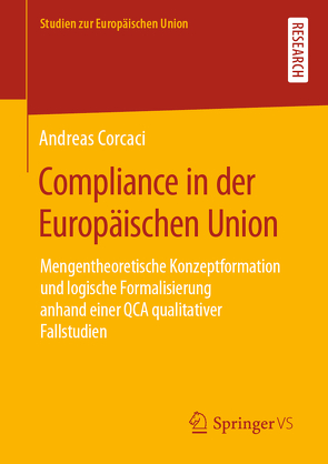 Compliance in der Europäischen Union von Corcaci,  Andreas