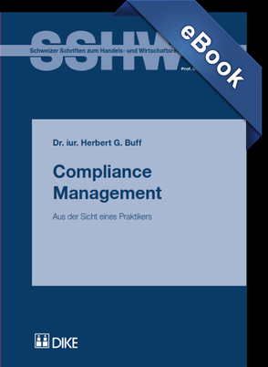 Compliance Management von Buff,  Herbert G