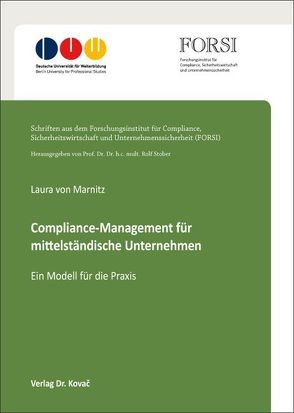 Compliance-Management für mittelständische Unternehmen von Marnitz,  Laura von