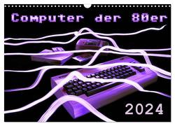 Computer der 80er (Wandkalender 2024 DIN A3 quer), CALVENDO Monatskalender von Silberstein,  Reiner