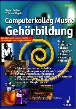 Computerkolleg Musik – Gehörbildung von Enders,  Bernd, Weyde,  Tillman