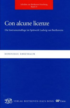 Con alcune licenze von Appel,  Bernhard R., Ehrenbaum,  Dominique