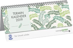 Concept green Palmwedel grün Wochenquerplaner – Kalender 2019 von Heye